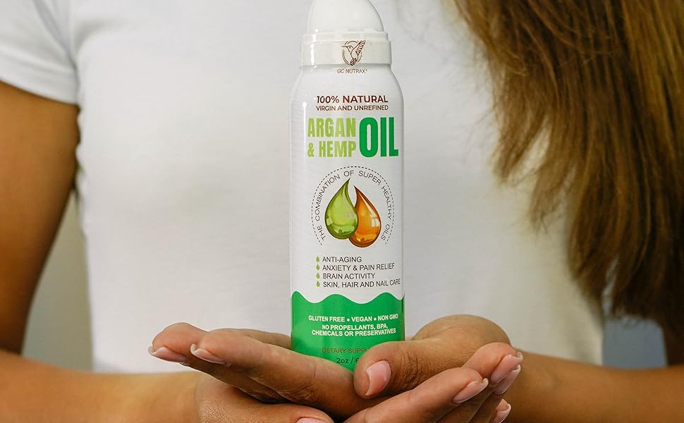 Argan and Hemp Oil Spray– 2Oz-benefits