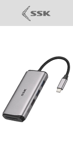 SSK 7 in 1 HUb docking station sdapter