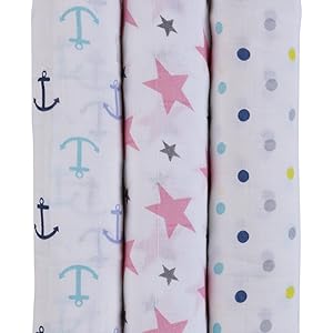 MUSLIN SWADDLES FOR NEW BORN