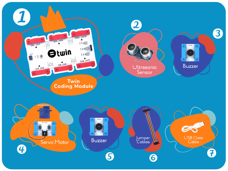 Twin Science Coding Kit for Kids Build and Code Your Own Robots