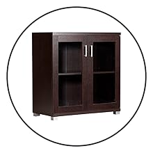 DeckUp Uniti Book Shelf/Display and Storage Unit (Dark Wenge, Matte Finish SPN-FOR1