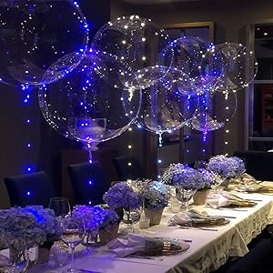decoration birthday helium party supplies wedding pack white transparent Christmas bobo balloons