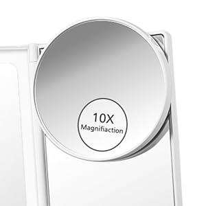 Efficient magnification vanity mirror for your magnified makeup leading near perfection