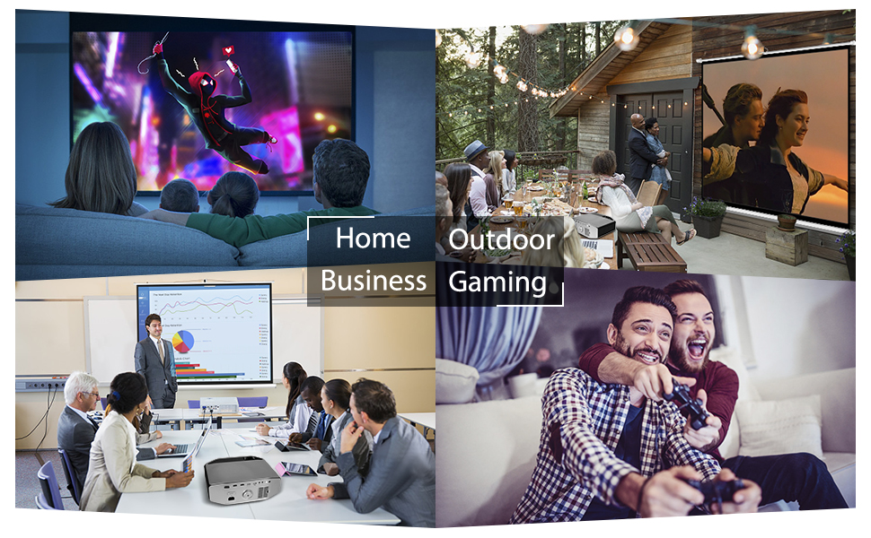 Amazon.com: Native 1080p Projector - GooDee YG620 Newest