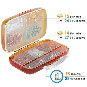 pill travel organizer
