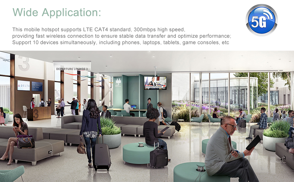 4G/5G Portable Hotspot