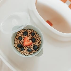 storage bowls suction bowls with lids