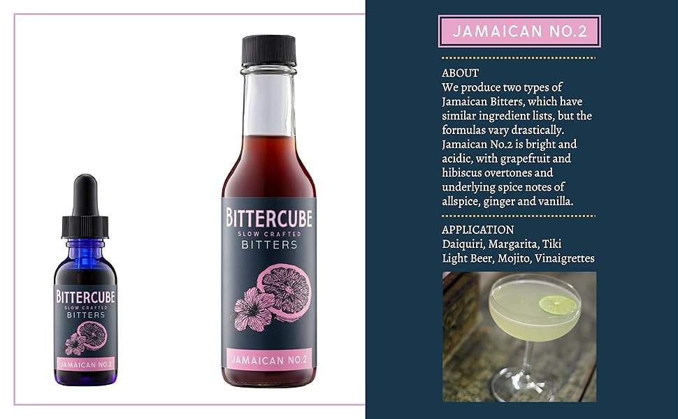 Bittercube Jamaican No. 2 Cocktail Bitters 5 OZ Grocery