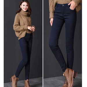 ストレッチ パンツ スキニー 美脚パンツ 美尻パンツ 脚長パンツ 冬 保温 温かい