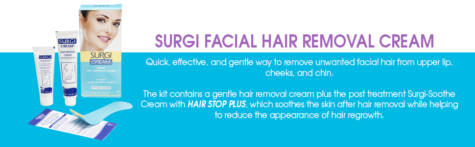 Surgi Facial Hair Removal Cream