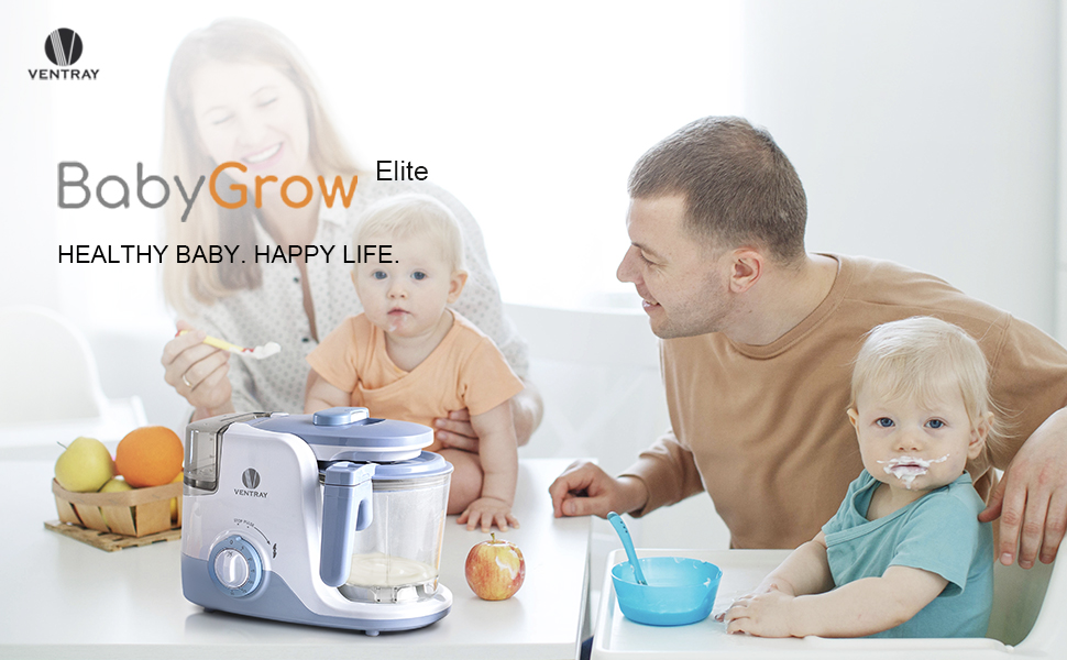 VENTRAY Baby Food Maker Large Capacity Baby Food Mills Machine Allin