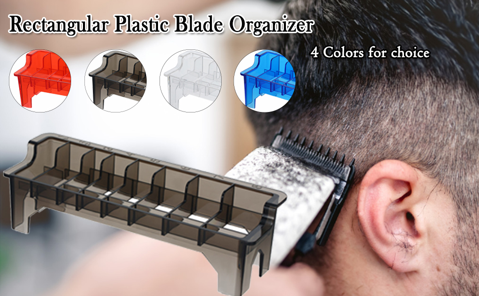 Rectangular Plastic Blade Organizer Anself Plastic Clipper
