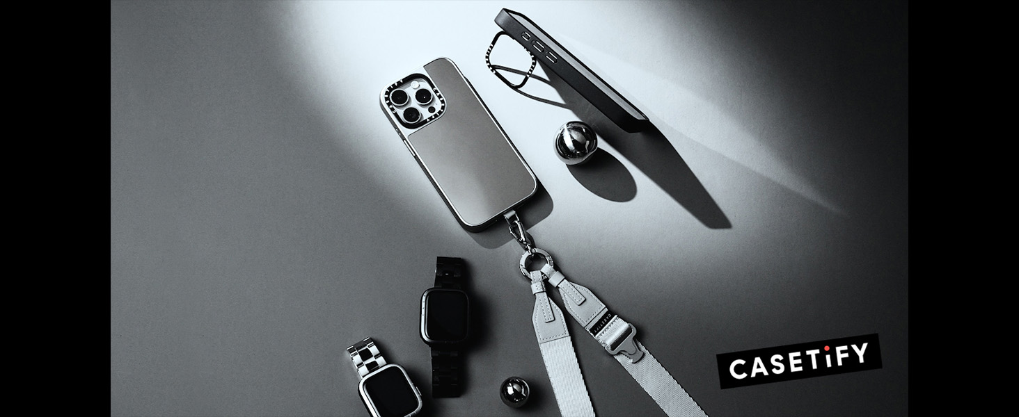 Amazon | CASETiFY ミラー リングスタンド MagSafe対応 iPhone