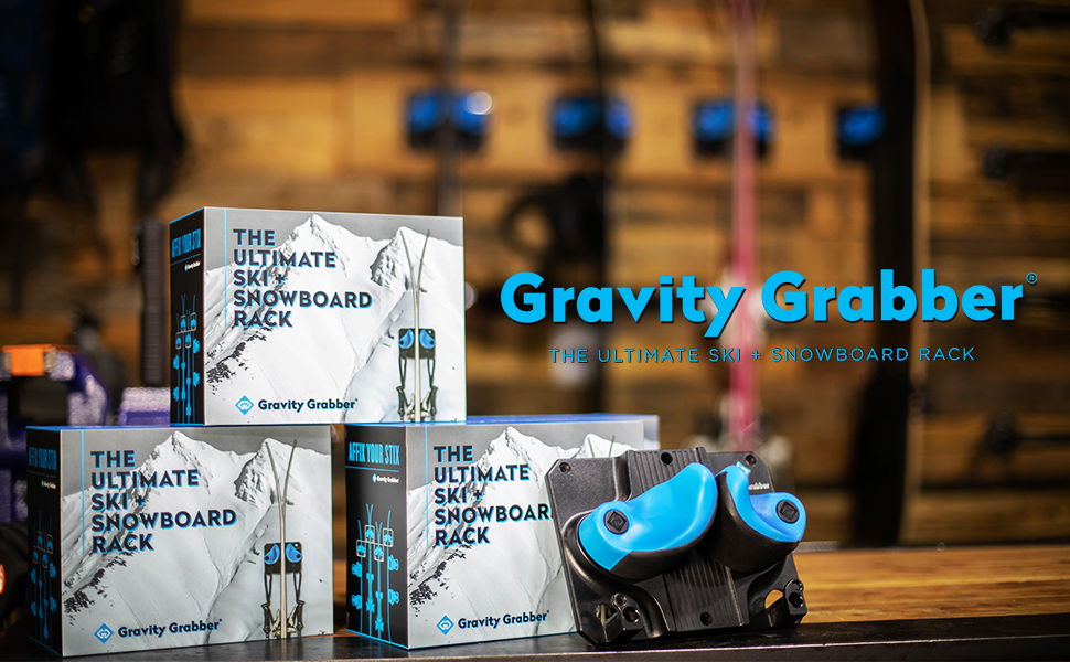 Soporte de estante de esquí de fondo