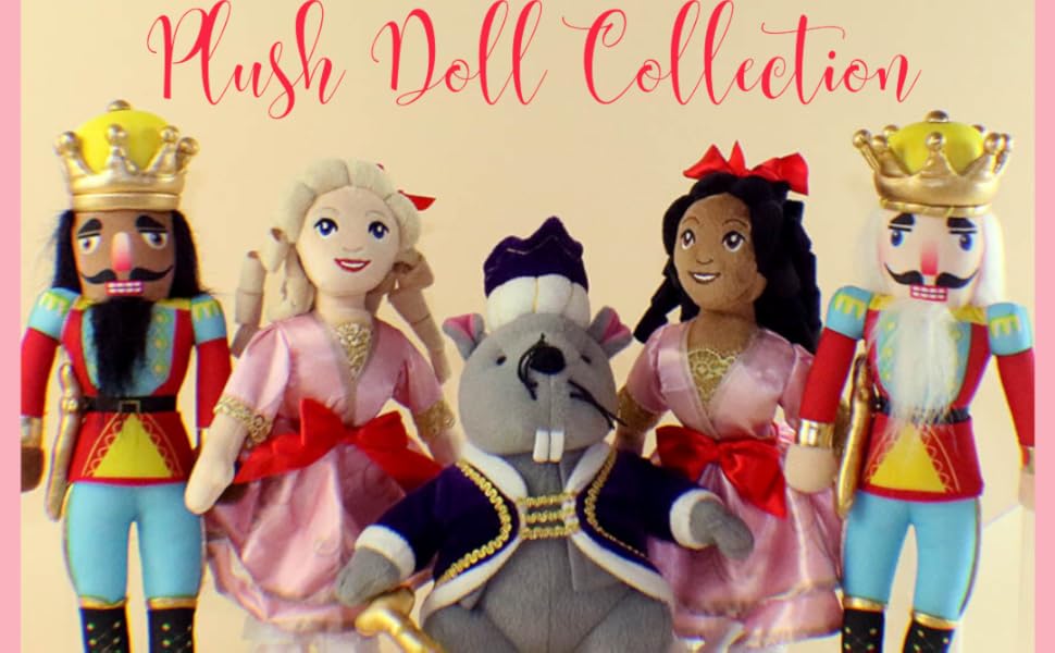 Nutcracker Ballet Gifts African American Plush Nutcracker