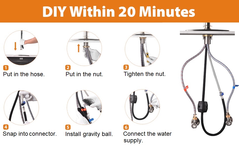 How To Install A Pull Out Kitchen Faucet Things In The Kitchen