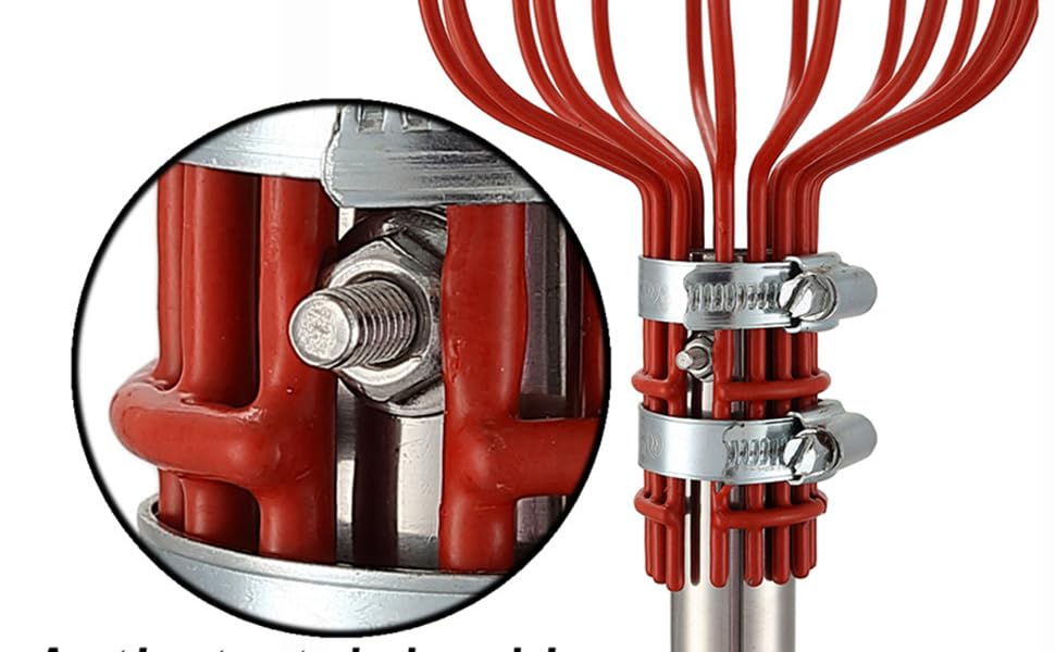 FLY HAWK Fruit Picker Tool,10 FT Long Fruit Picker Equipped with