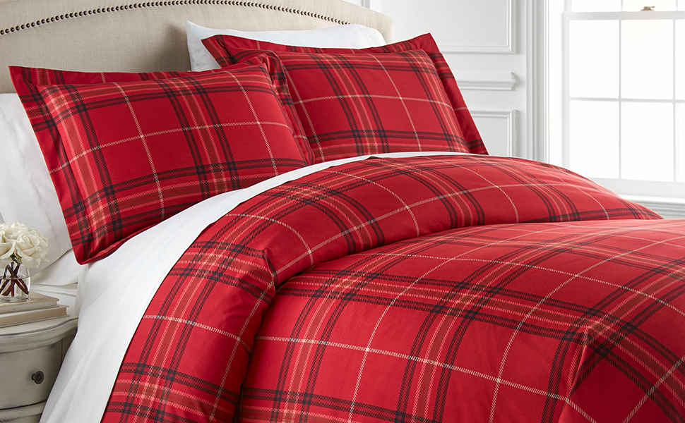 Vilano Plaid Collection Premium Quality, AllSeason Down Alternative