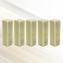 印材　石材　石彫刻　5個セット　④ Amazon.co.jp: KICHOUSE 中国印章彫刻石材 1.5x1.5x5cm 書道彫刻