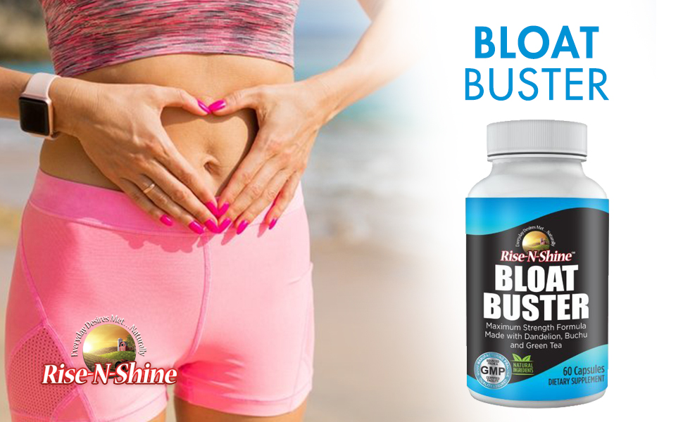 Bloat Buster Diuretic Water Away Pills with Dandelion