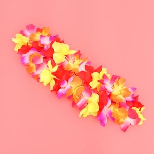 【未開封新品】ハワイアンレトロ希少品 ハイビスカスの花付き女性の顔像 必見〉ハワイアンレトロ希少品 ハイビスカスの花付き女性の顔像