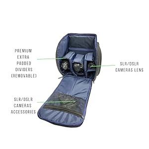 dslr bag waterproof dslr bag with laptop amazon choice