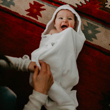 hooded towels for newborn, infant, baby and toddler