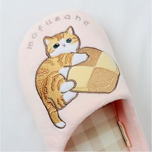 サッカーガールさま専用になりました　新品未使用　スリッパ　ニャンコ　ねこ Amazon | [SORECI] にゃんこ大戦争 スリッパ サンダル
