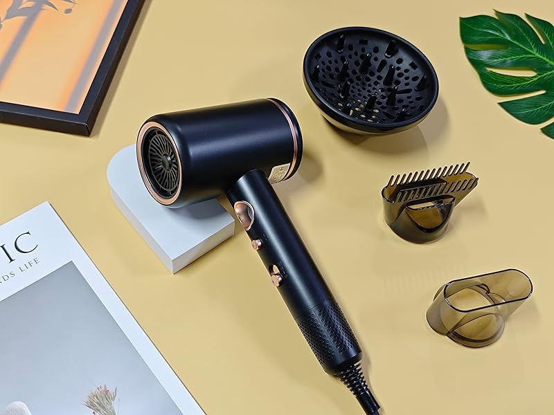 【カリオカ❗️】HOLISTIC CURE BLOW DRYER Amazon.com : Dekuri Hair Dryer with Diffuser, Professional