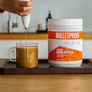 bulletproof keto ketosis paleo diet coffee mct oil healthy wellness immunity liquid creamer powder