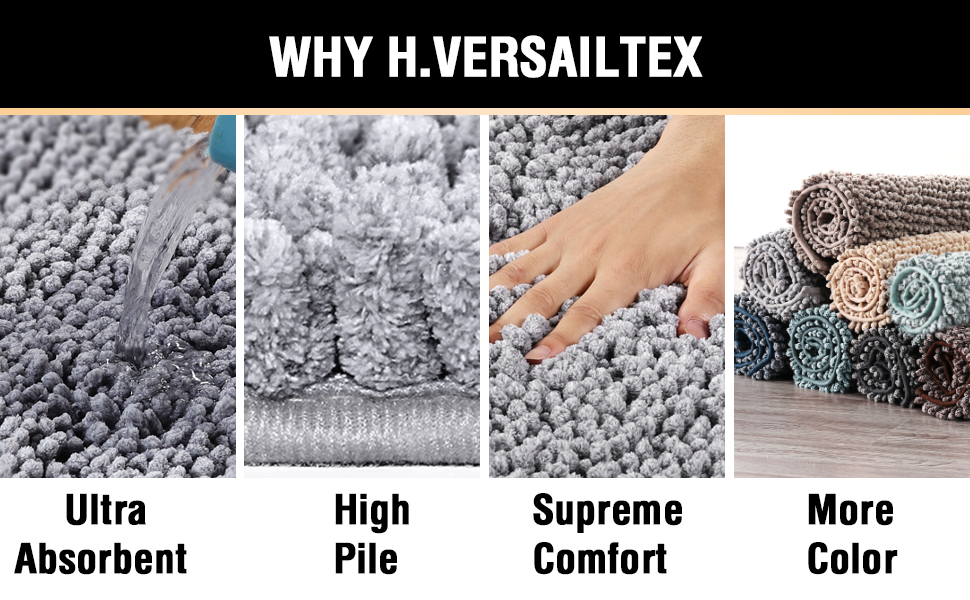 H. Versailtex bath mat