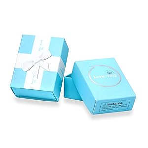 Our Beautiful Blue Present Gift Box with A Hoop