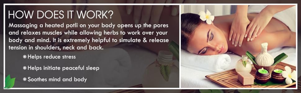 Seer Secrets Ayurvedic Herbal  Compress Potli 