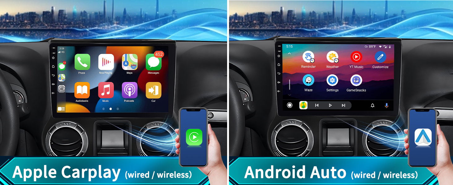 Amazon.com: 【8Core 2+64G】Android 13.0 Wireless Apple