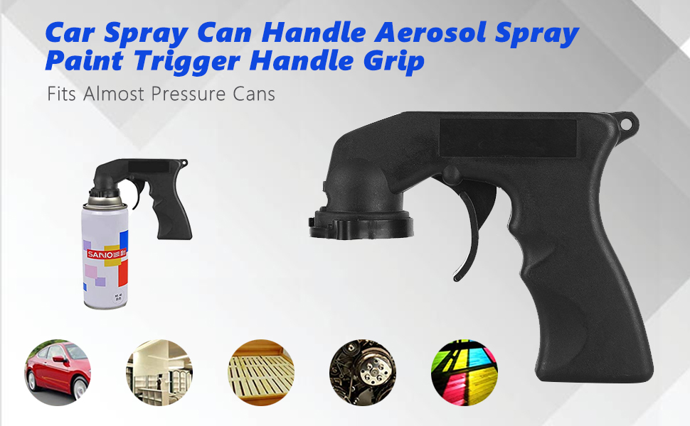 Spray Paint Handle, Car Spray Can Trigger Spray Paint Handle Aerosol