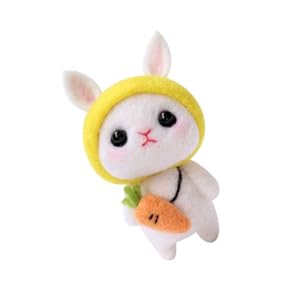 Amazon.co.jp: Amosfun 羊毛フェルトキット ぬいぐるみDIYキット