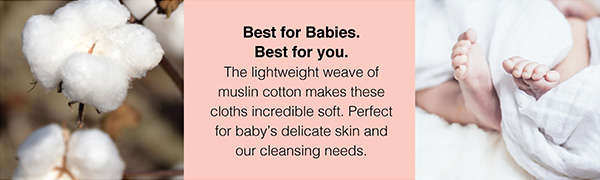 Muslin, organic, baby cloth, natural, pure 