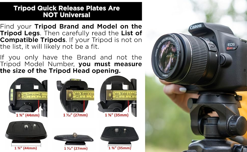 tripod mounting plate