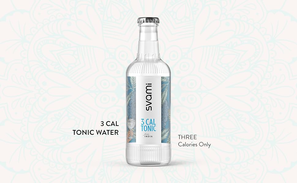 Svami 3 Cal Tonic Water India's First and Most Popular Mixers Pack