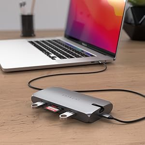 Προσαρμογέας πολλαπλών θυρών Satechi USB-C για εν κινήσει