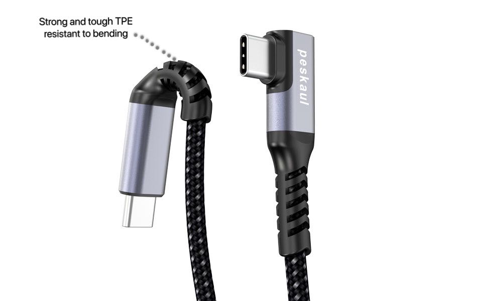 Type C Cable 90 degrees