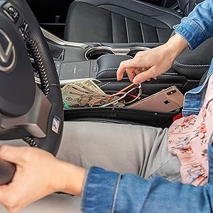 car seat organiser car storage amaze seat gap filler pocket for car new xuv 500 accessories interior