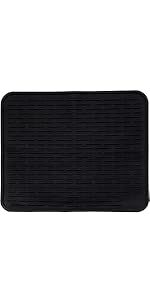 Silicone dish drying mat