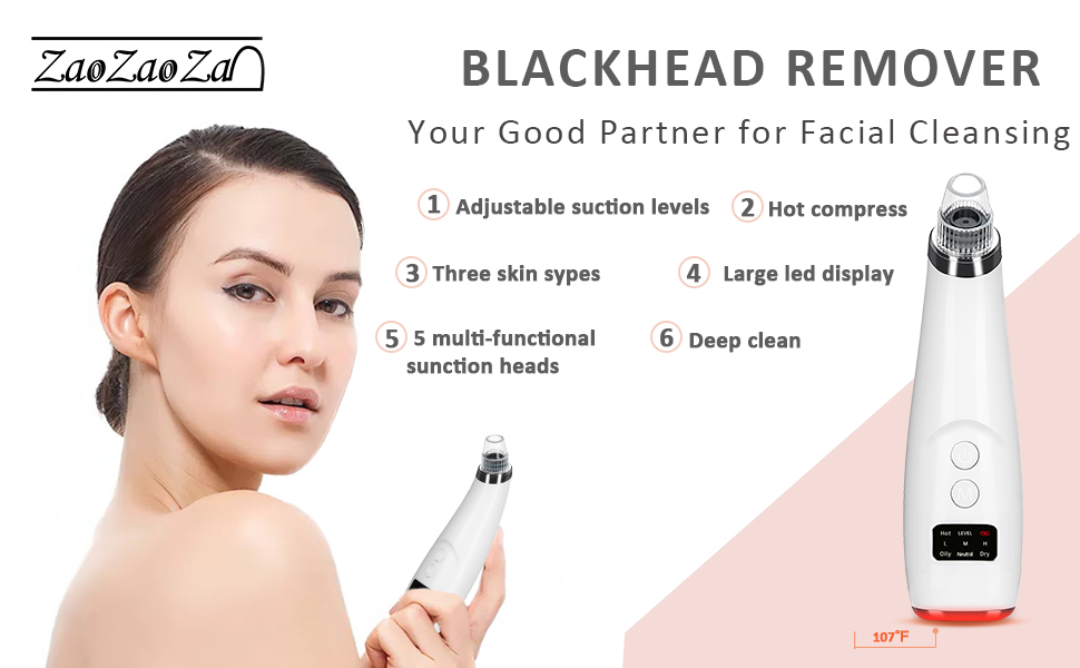 Blackhead Remover Pore Vacuum,Black Head Removal Tool Pore