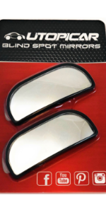 Blindspot mirrors by Utopicar ideal for car accessories of nissan and honda