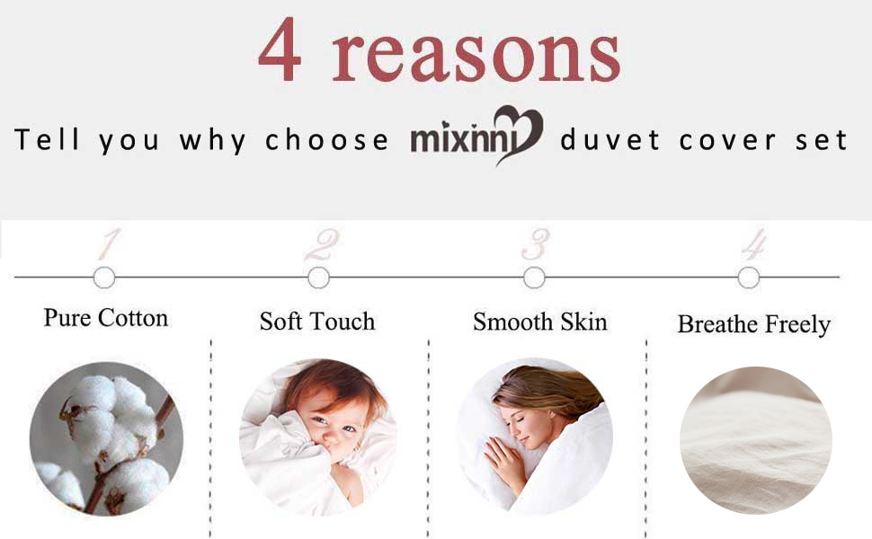 Amazon Com Mixinni Luxury Solid Color 3 Pieces Beige Duvet Cover Set Queen 100 Natural Washed Cotton 1 Duvet Cover 2 Pillowcases Hotel Quality Soft Breathable Hypoallergenic Zipper Ties Full Queen Beige Home Kitchen