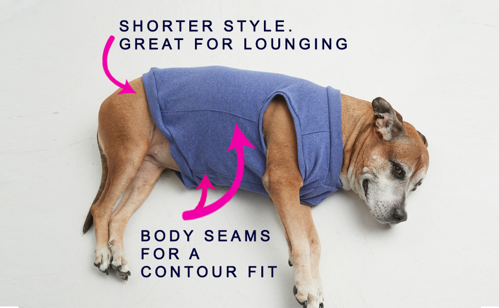 Shorter style - cropped length for lounging around or wearing outdoors