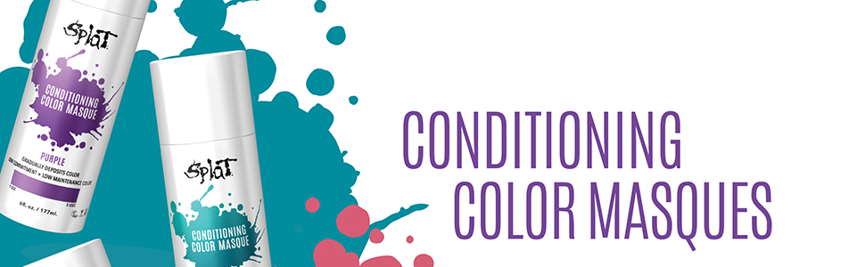 Splat Hair Color NEW Color Conditioning Masques