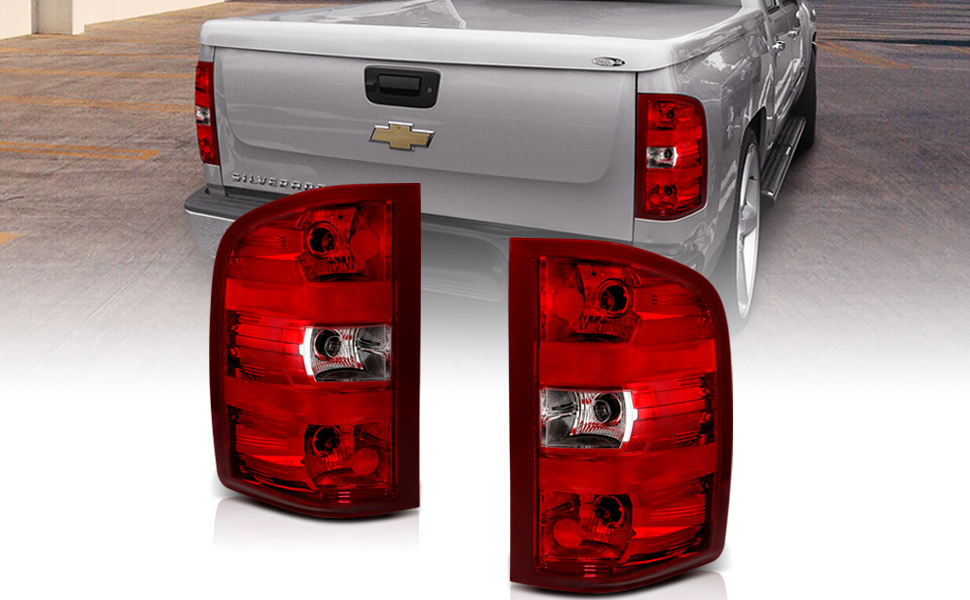 2007 2013 chevy chevrolet silverado 1500 2500 3500 taillights GMC sierra tail light oem replacement