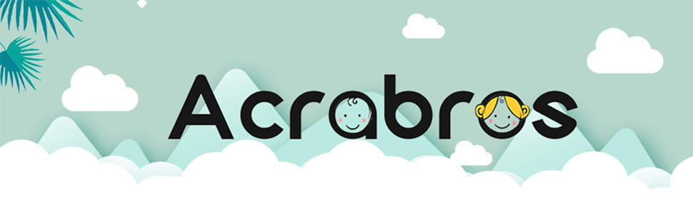 Acrabros Crib Tent Bed Canopy